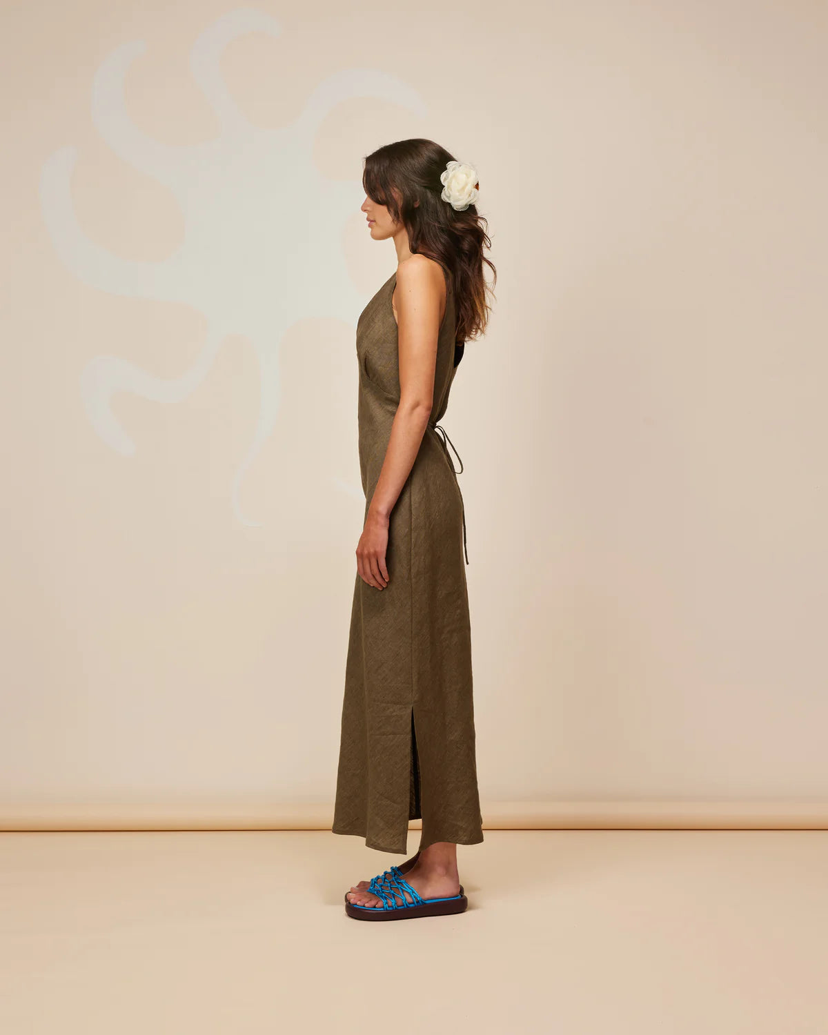 Esme Linen Slip Dress