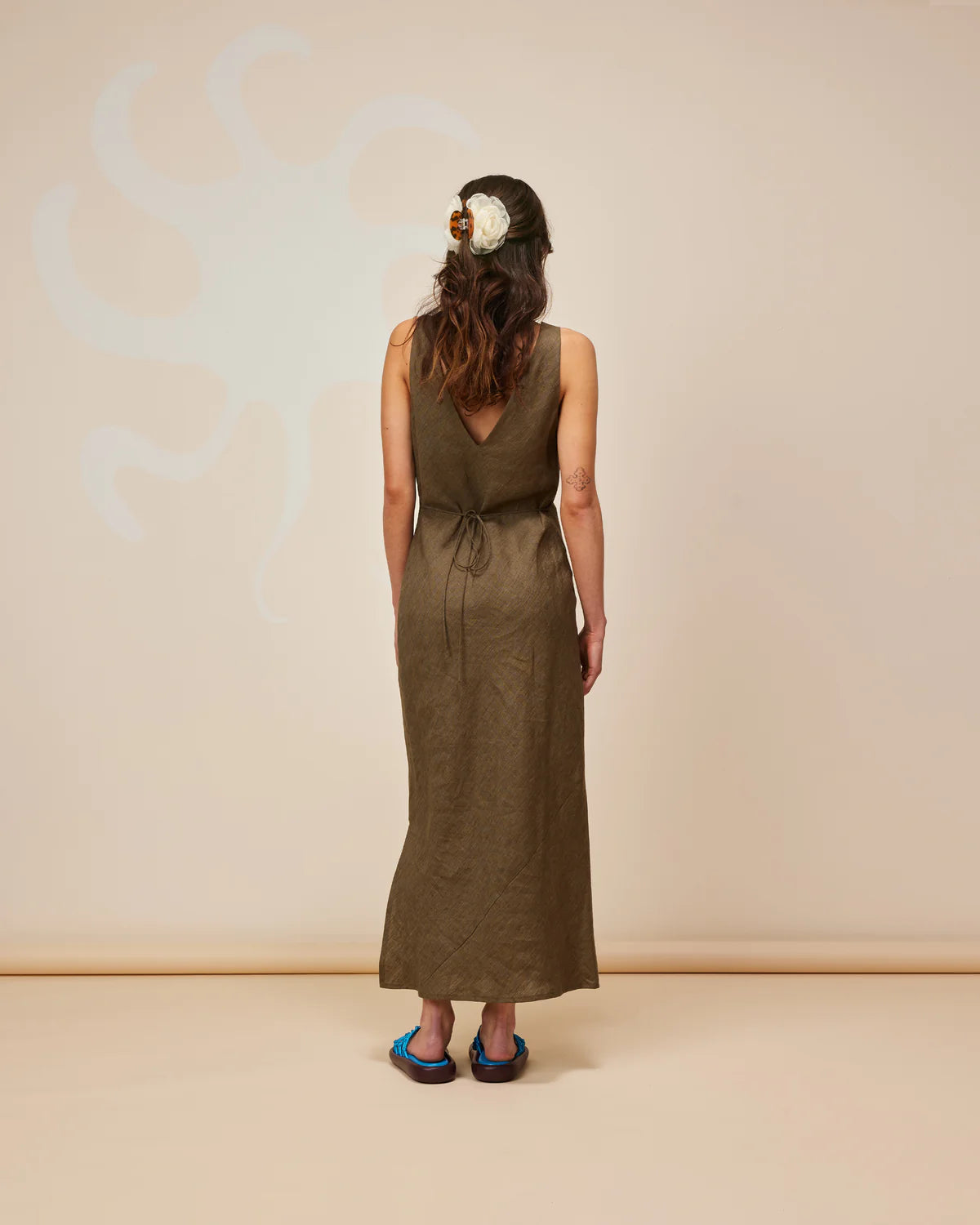 Esme Linen Slip Dress