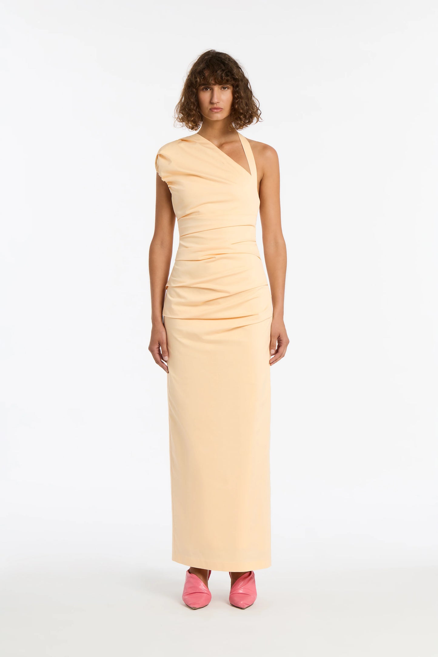 Giacomo Gathered Gown (Butter)