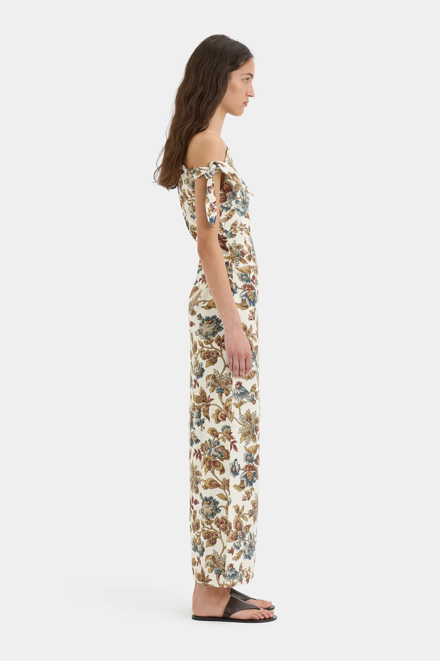Eleanora Tie Shoulder Dress