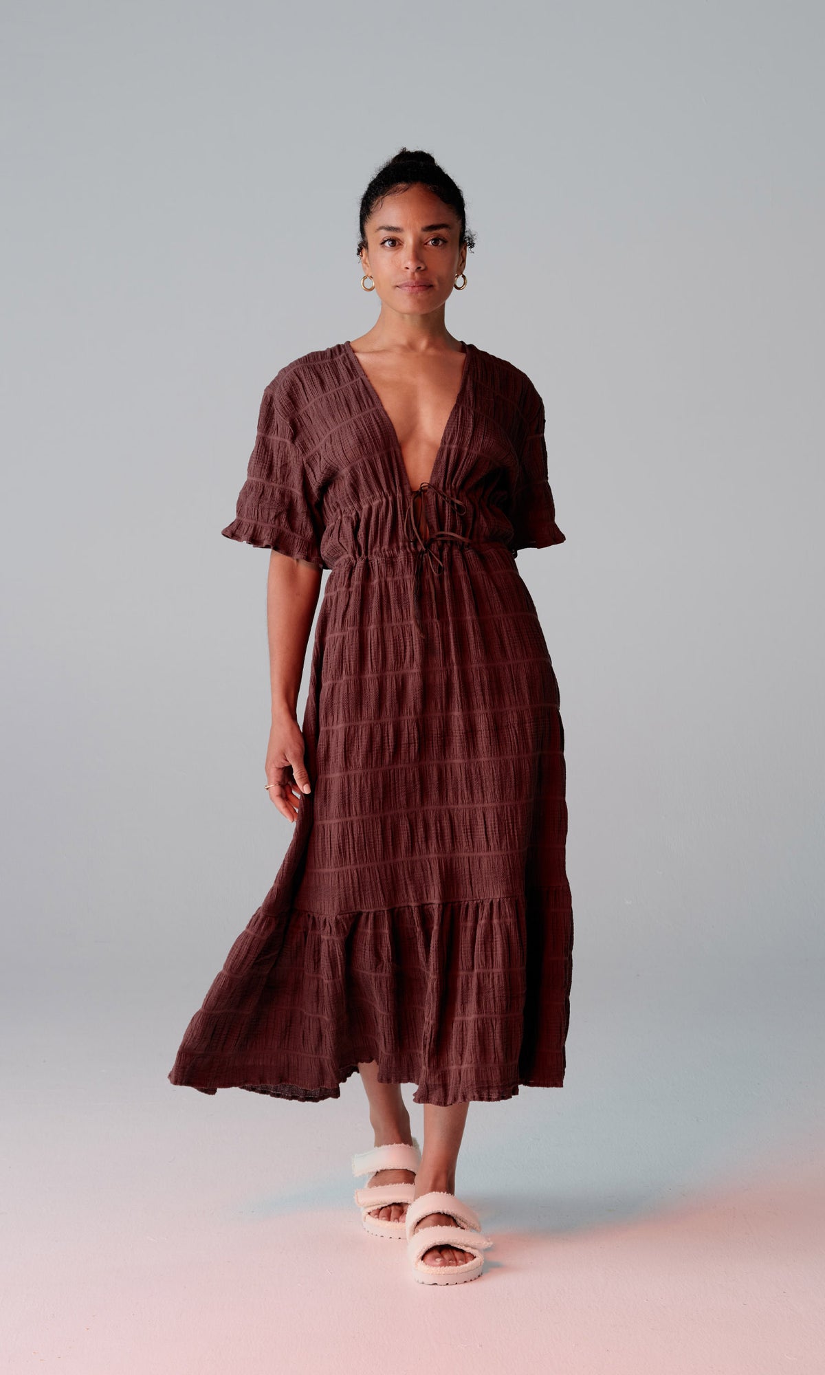 Mirella V-Neck Dress