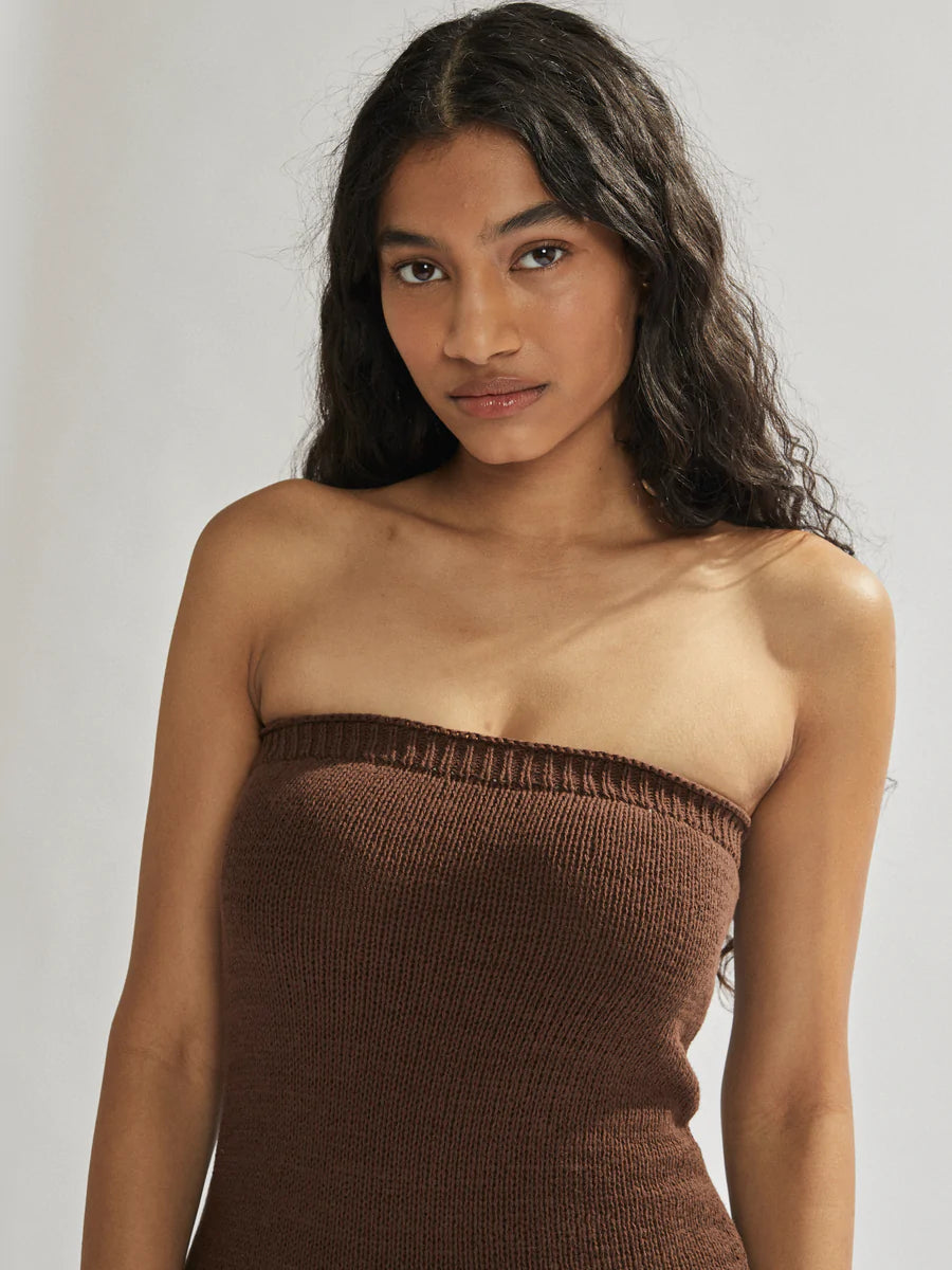 Cora Maxi Dress (Buff)
