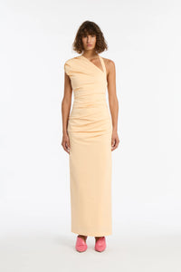 Giacomo Gathered Gown (Butter)