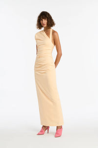 Giacomo Gathered Gown (Butter)