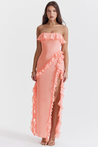 Sarina Ruffle Maxi Dress