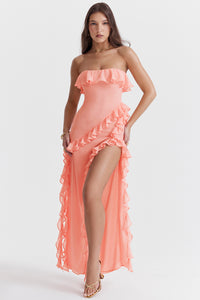 Sarina Ruffle Maxi Dress