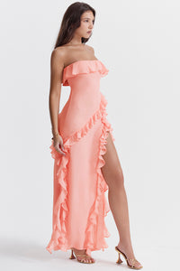 Sarina Ruffle Maxi Dress