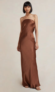 Moon Dance Strapless Maxi (Chocolate)