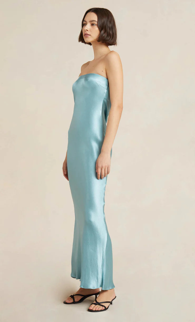 Moon Dance Strapless Maxi (Sea Spray)