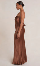 Load image into Gallery viewer, Moon Dance Strapless Maxi (Chocolate)