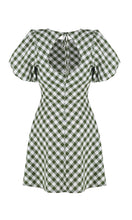 Load image into Gallery viewer, Jordan Gingham Mini Dress