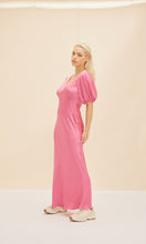 Load image into Gallery viewer, Uma Satin Dress (Hot Pink)