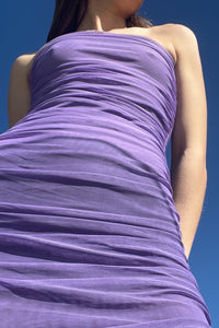 Ginni Mesh Tube Dress (Wisteria)