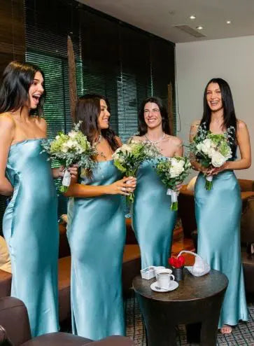 Moon Dance Strapless Maxi (Sea Spray)