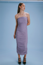 Load image into Gallery viewer, Ginni Mesh Tube Dress (Wisteria)