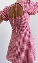 Load image into Gallery viewer, Kendall Mini Dress (Red Gingham)